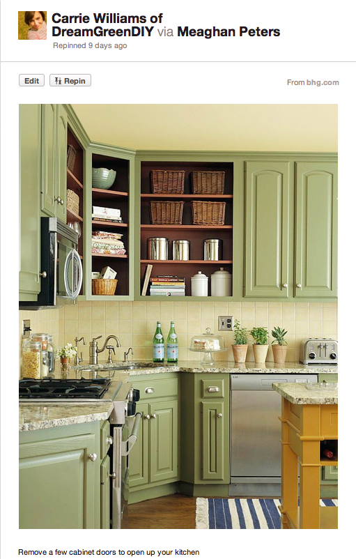 Installing New Open Kitchen Shelves - Dream Green DIY