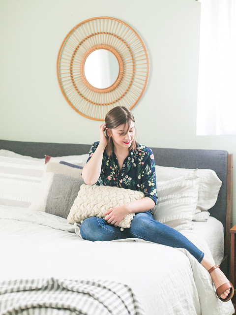 Room Tour Reveal: The Master Bedroom - Dream Green DIY