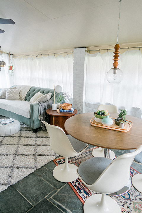 sunroom string lights