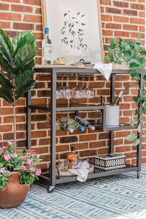 DIY Bar Cart