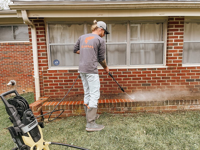 DIY Brick Repair And A Minimalist Garden - Dream Green DIY