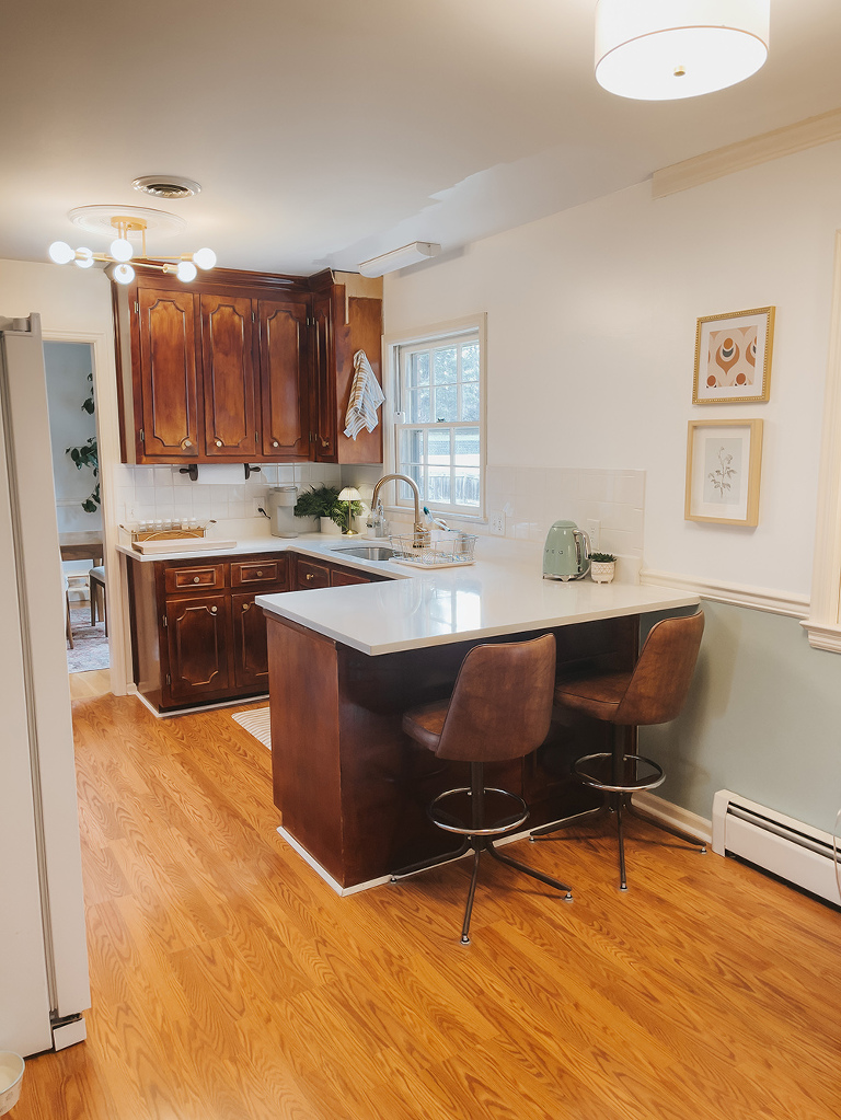 Installing New Open Kitchen Shelves - Dream Green DIY