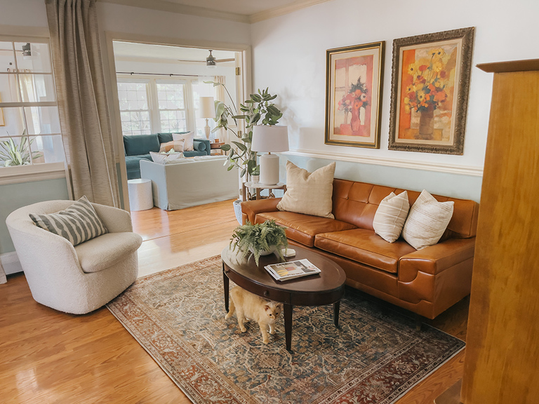 Mid-Century Kitchen Seating Area Tour