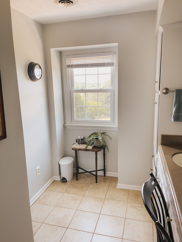 Botanical Window Alcove Wallpaper Project Featuring @fancywallseu Peel-And-Stick Wallpaper (ad/gifted)