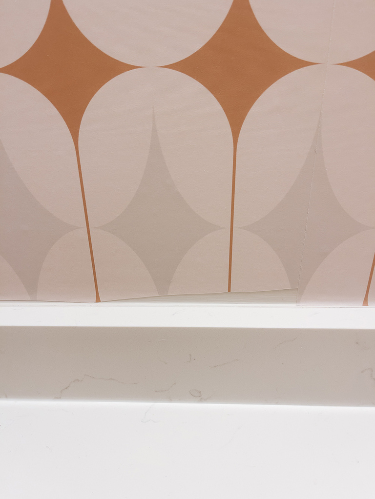 Fix A Wallpapering Mistake With Trim