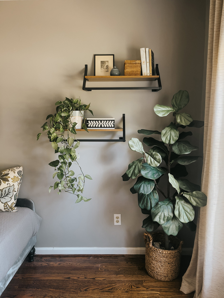 How To Style Stacked Open Shelves