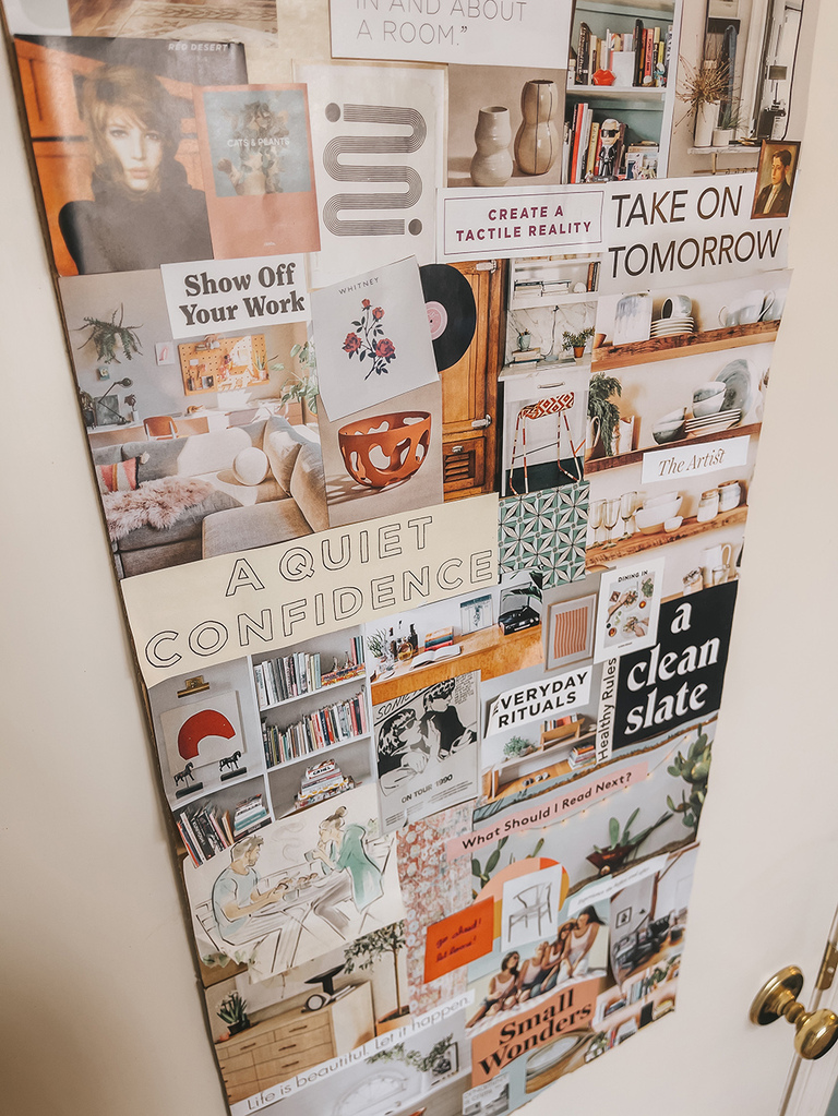 DIY 2025 New Year's Vision Board Book