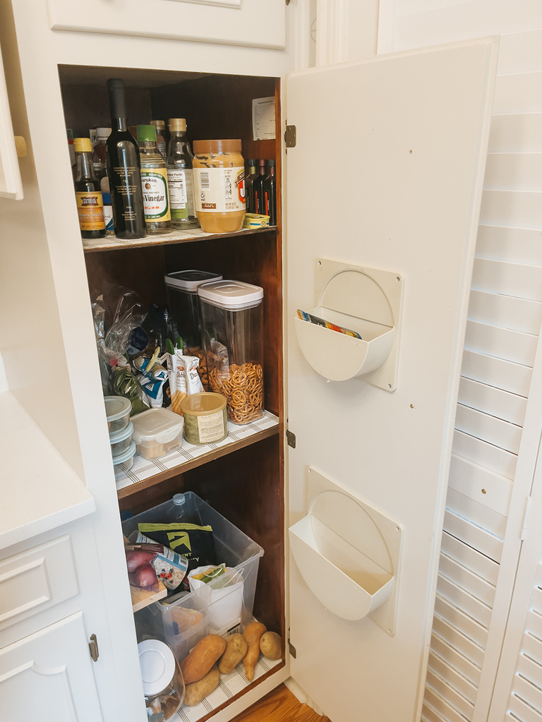 DIY Pantry Door Spice Rack Hack